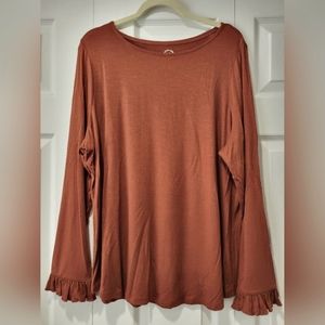 Maurices  24/ 7 long sleeve top, size 1